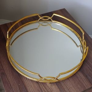 Gold Mirrored Tray